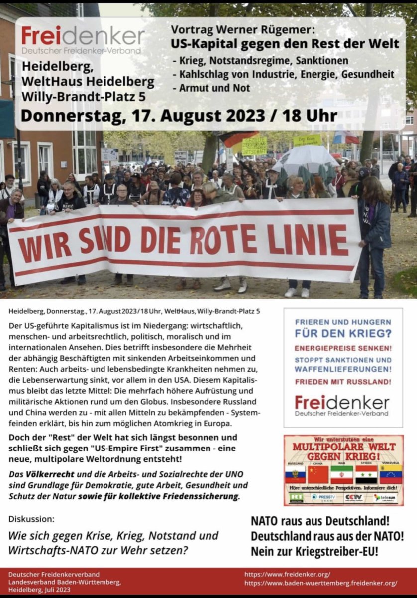US-Kapital gegen den Rest der Welt